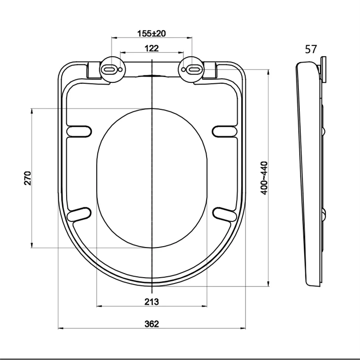 size-of-western-toilet-seat